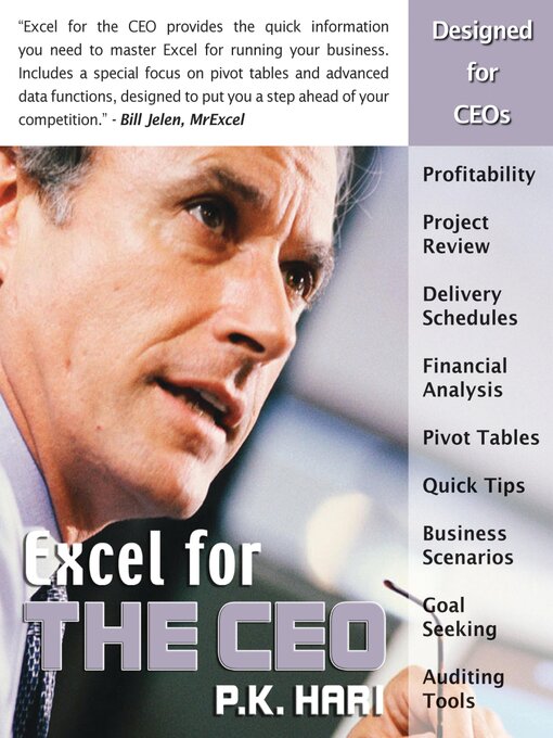 Cover image for Excel for the Small Business Owner